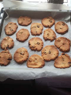 A picture of Coconut & cranberries cookies.