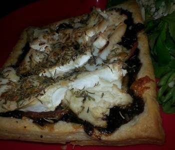 Fresh, Prepare Recipe Weezys Caramelised onion and goats cheese tart Savory Delicious