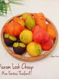 Kanom Look Choup (kue fantasi Thailand)
