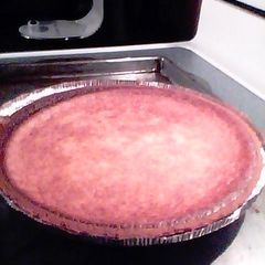 A picture of Lemon Cheesecake Pie.