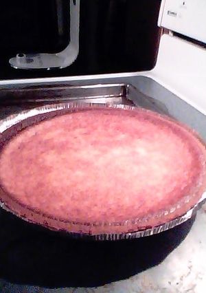 A picture of Lemon Cheesecake Pie.