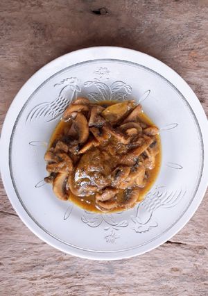 Foto resep Rica-Rica Pedas Jamur Champignon (Jamur Kancing)