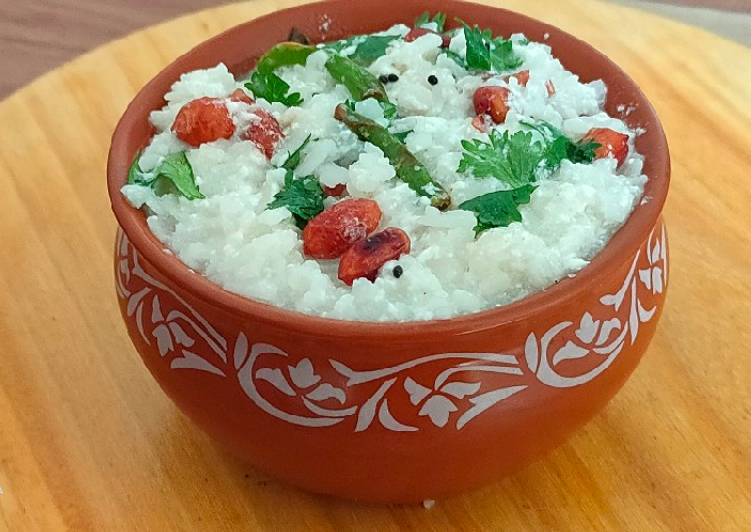 Curd poha