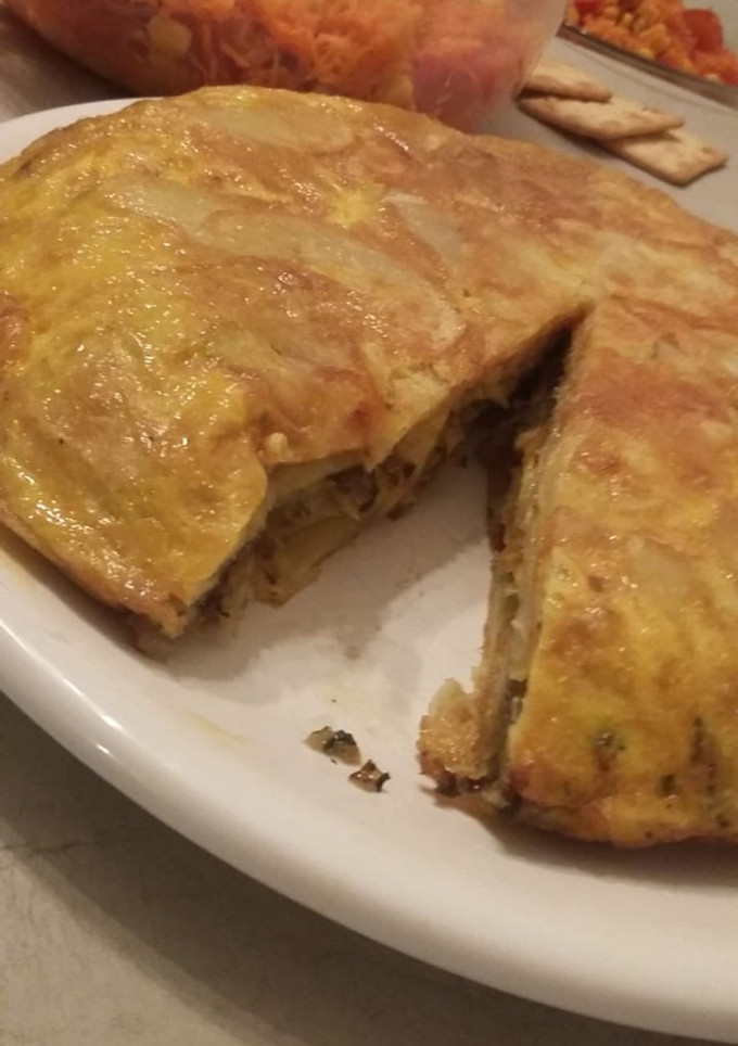 Una foto de Tortilla de papas