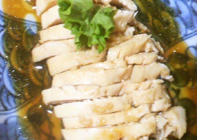 Microwave Steamed Chicken