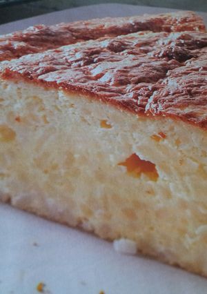 A picture of AMIEs Mother PERFECT Savory RICE Cake.