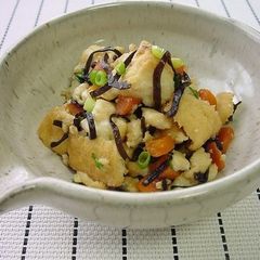 A picture of Shio-Kombu & Atsuage Tofu Stir-Fry.