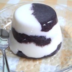 A picture of Mr. Cow Milk Pudding.
