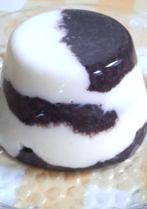 A picture of Mr. Cow Milk Pudding.