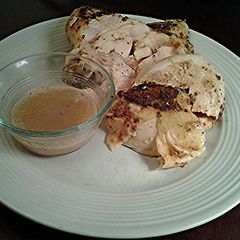 A picture of Chicken Breasts, Cooked Sous Vide.