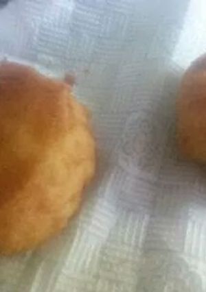 A picture of REAL FISH CAKES IN BATTER.