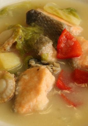 A picture of Seafood Cream Stew.