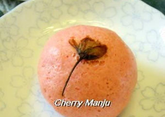Recipe of Favorite Sakura (Cherry Blossom) Manju