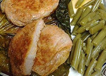 How to Cook Appetizing Pork loin in cabbage leaf