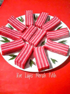 Foto resep Kue Lapis Merah Putih