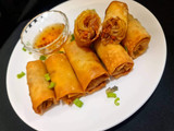 Crispy Veg Spring Rolls & Spring roll wrapper