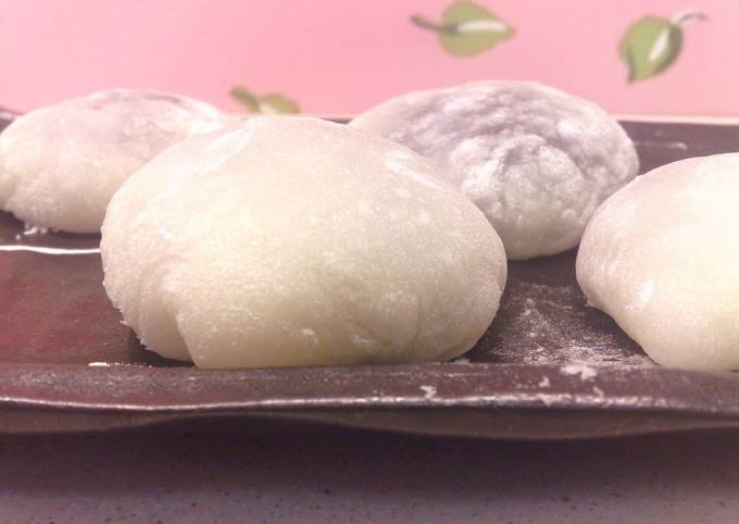 Easiest Way to Prepare Any-night-of-the-week Daifuku (Mochi Dumplings) with Tsubu-an-Like Canned Kidney Beans