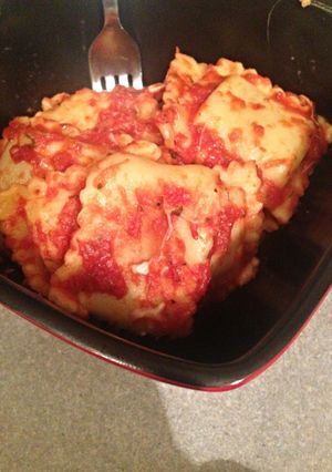 A picture of Ravioli.