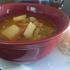 A picture of Bacon Potato Soup.