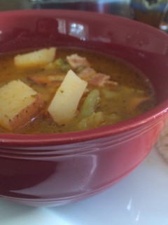 A picture of Bacon Potato Soup.