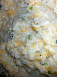 A picture of Roasted Garlic Mashed Cauliflower.