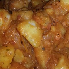 A picture of Elisa's Potato & Yautia Side.
