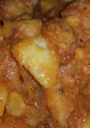 A picture of Elisa's Potato & Yautia Side.