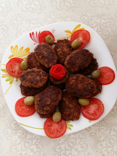 عکسی از دستور کتلت دال عدس
