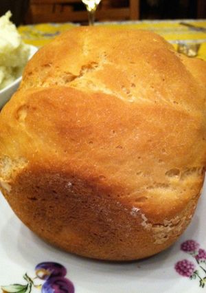 A picture of Wheat Flour & Gluten-Free Bread Maker Bread.