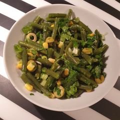 A picture of Fine Beans Salad.