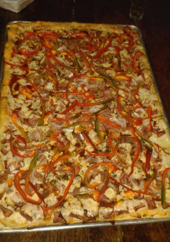 Una foto de Pizza casera