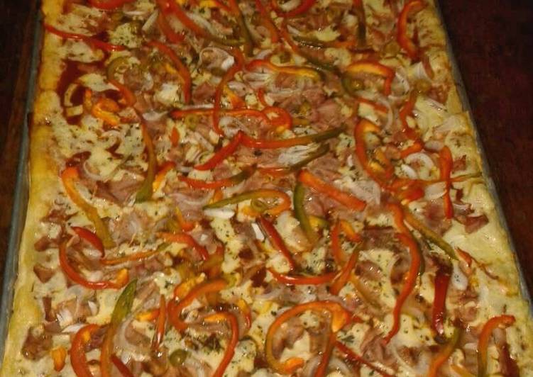 Pizza Casera Receta De Akzel66 Cookpad