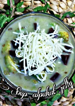 Foto resep 37. Soup alpukat jelly
