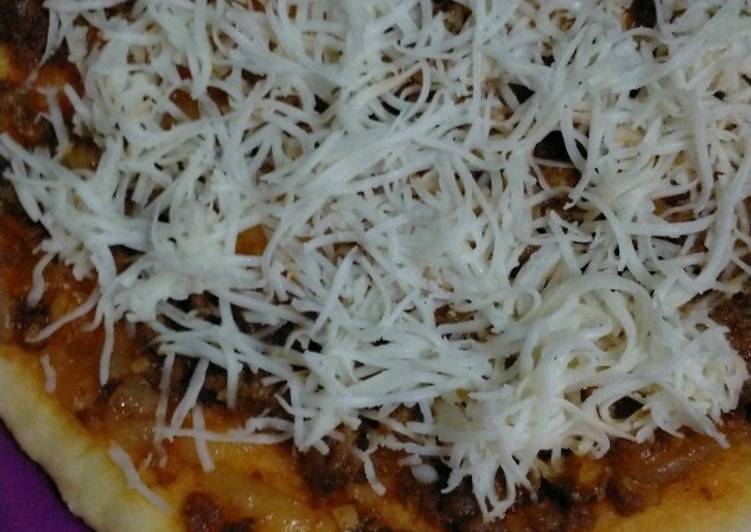 Cara Gampang Menyiapkan Pizza teflon Anti Gagal