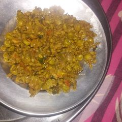 A picture of Sahjan ke phool ki sabzi.