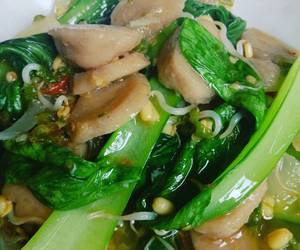 Resep Mudah Tumis Pakcoy Bakso Praktis Enak