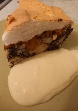 Mákosguba 🥮 vanília öntettel, gluténmentes recept fotója
