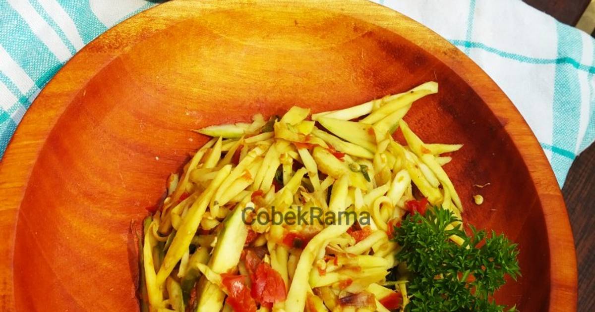 Resep Sambal Mangga Muda Oleh Dina Cobek Rama Cookpad