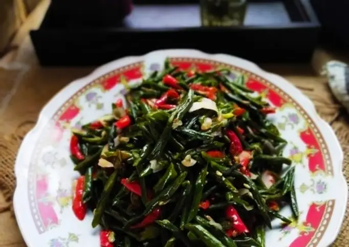 Tumis Kacang Panjang Cabe merah
