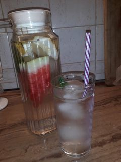 Una foto de Agua refrescante