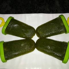 A picture of Kacche aam ki popsicle.