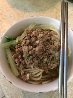 古早味肉燥乾麵 的食譜成品照片