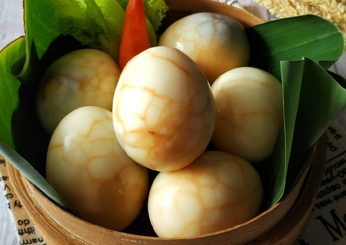 Resep Telur Pindang Retak yang Enak