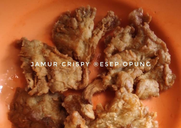 Resep Jamur Crispy Simple, Lezat