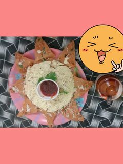आलू चीज़ पापड़ पराठा (Aloo cheese papad paratha recipe in hindi) रेसिपी मुख्य फोटो