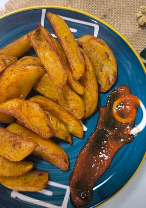 Foto resep Potato wedges