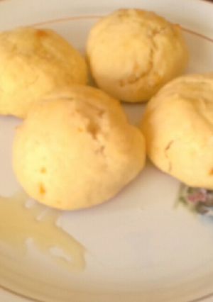 Una foto de Galletitas de mandarina y coco