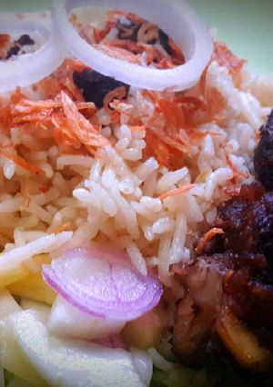 Foto resep NASI BIRYANI #festivalresepasia#india#dagingkambing