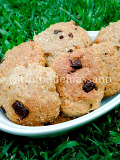 Una foto de Galletitas con chip de chocolate (saludables)