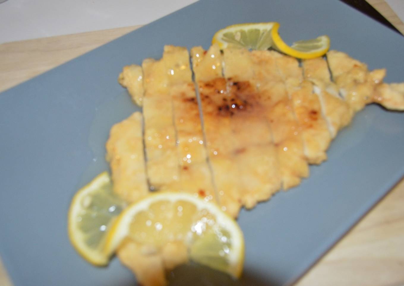 Pollo al limón (estilo chino)